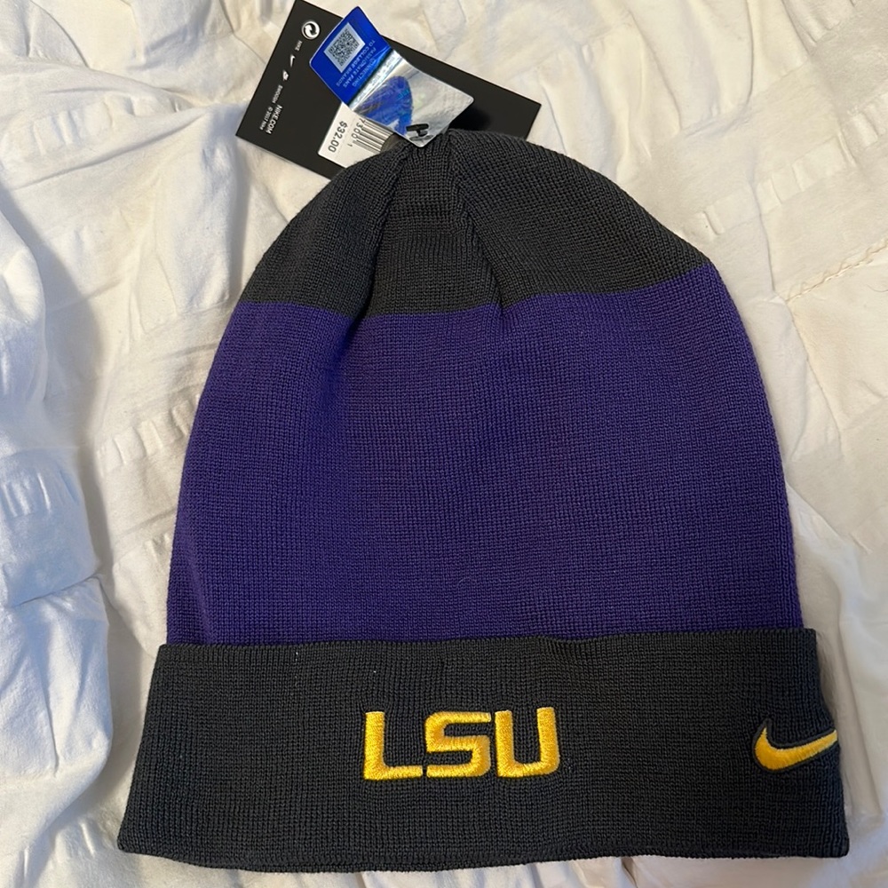LSU beanie